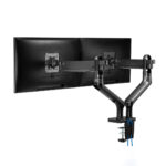 แขนจับจอคู่ LIV Dual Extra Monitor Arm Iconic Ring - Image 4