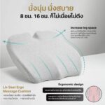 เบาะรองนั่ง LIV Seat Ergo Massage Cushion - Image 2